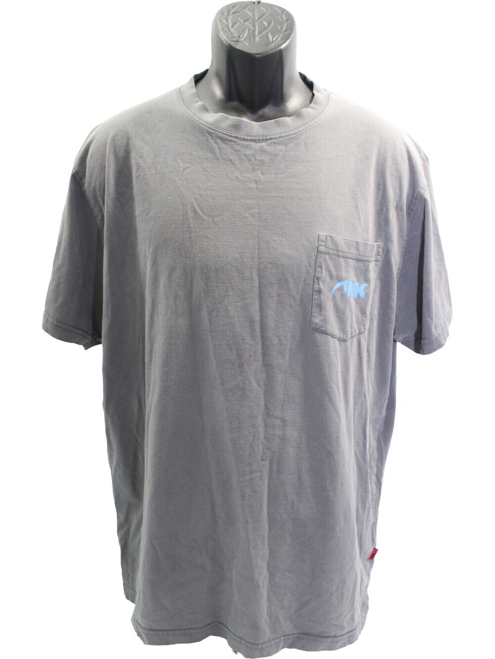 Mountain Khakis T-Shirt Mens XL Jackson Hole Wyoming Gray Cotton 2-Sided Tee